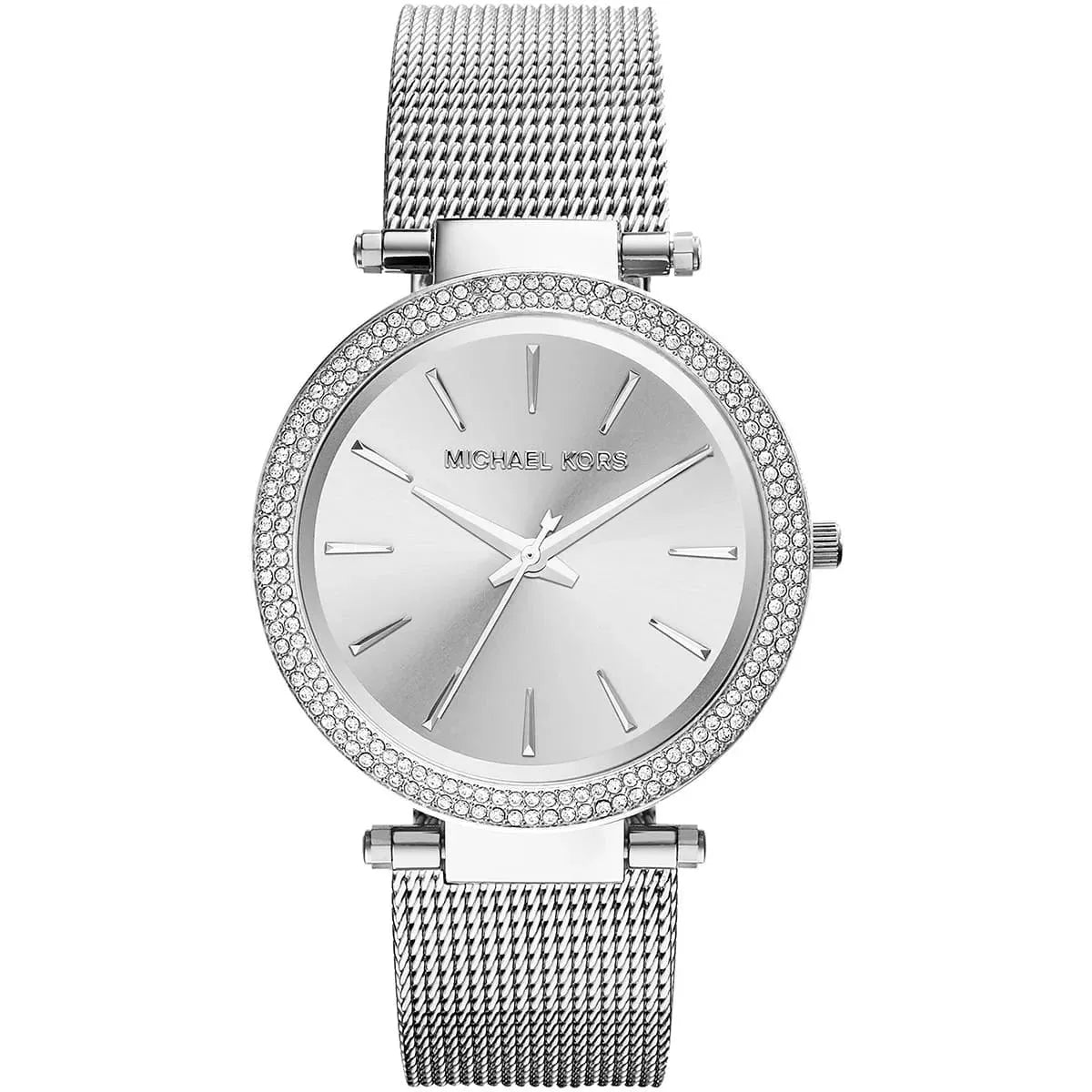Michael Kors MK3367 Mini Darci Women's Silver Mesh Watch - SJR London Timepiece