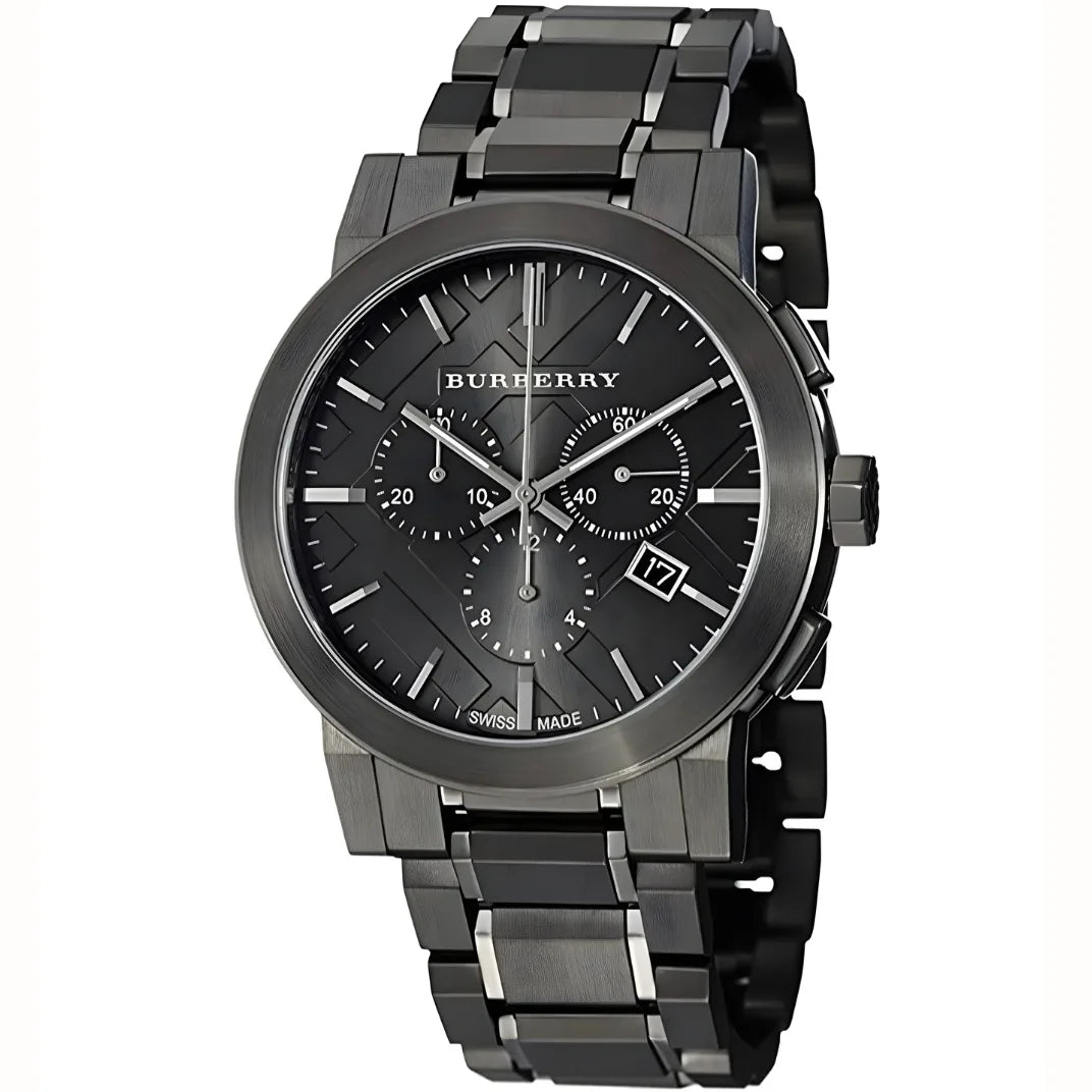Burberry BU9354 The City Men's Watch Gunmetal - SJR London Timepiece
