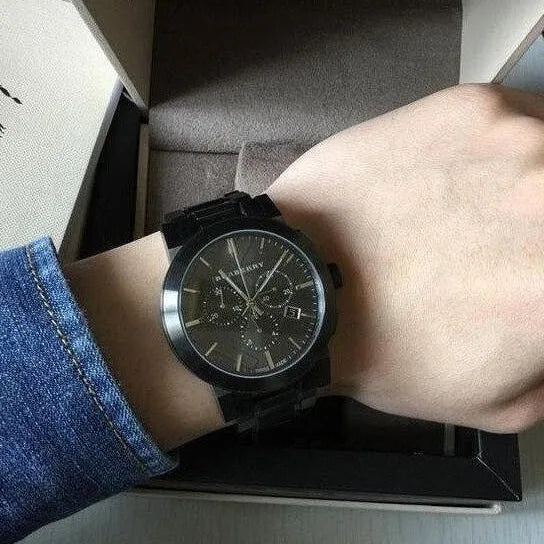 Burberry BU9354 The City Men's Watch Gunmetal - SJR London Timepiece