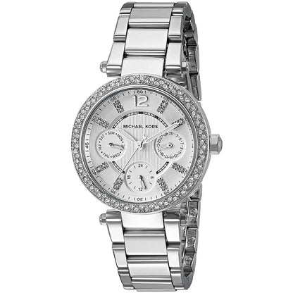 Michael Kors MK5615 Mini Parker Women's Silver Watch - SJR London Timepiece