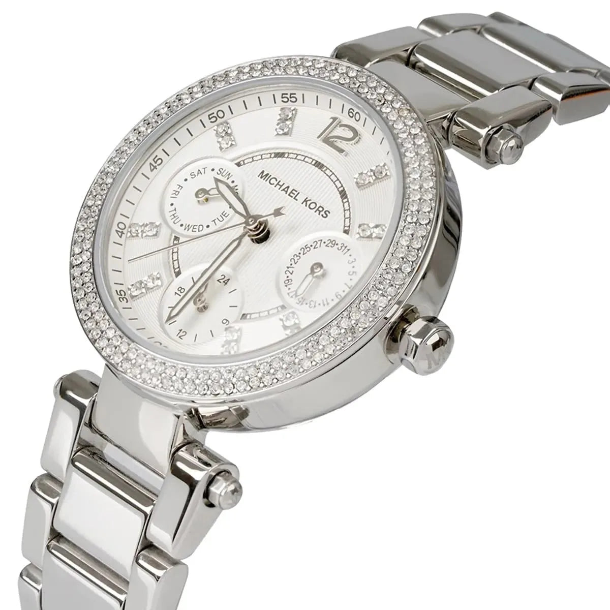 Michael Kors MK5615 Mini Parker Women's Silver Watch - SJR London Timepiece