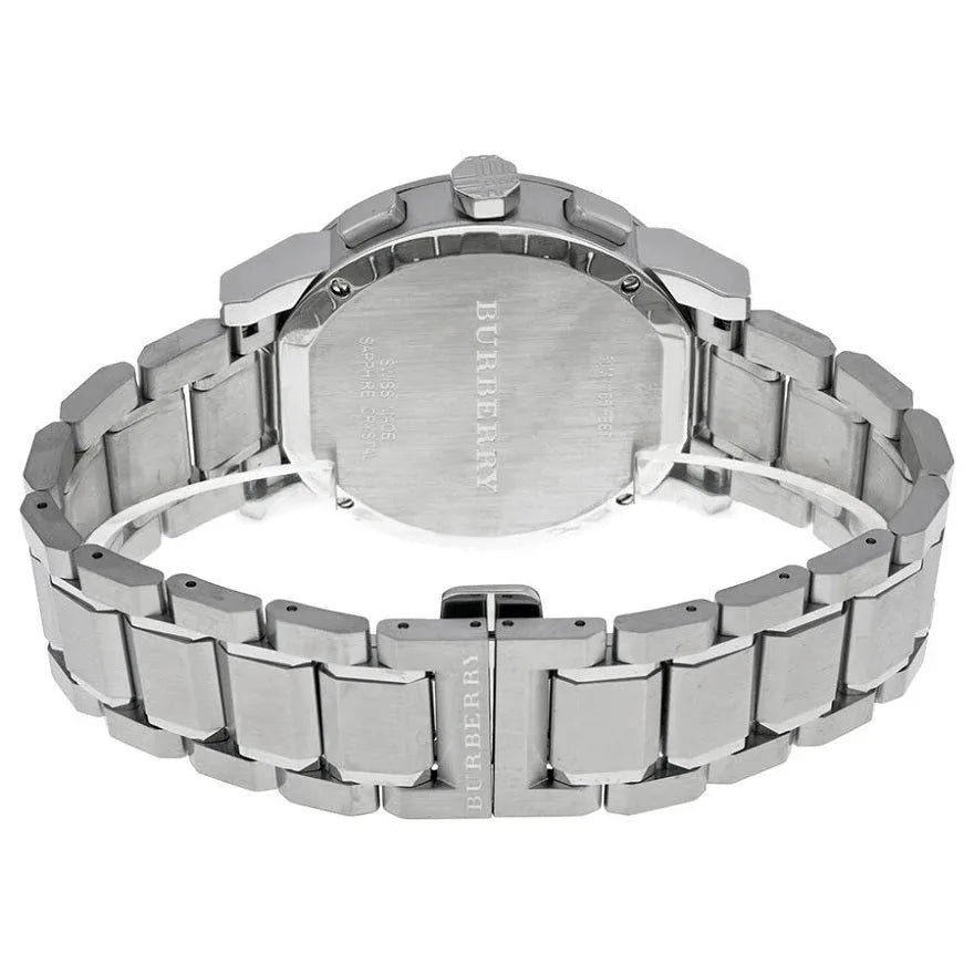 Burberry BU9350 The City Men's Silver Chronograph Watch - SJR London Timepiece