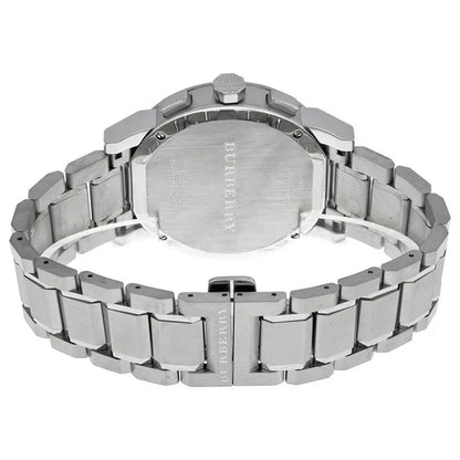 Burberry BU9350 The City Men's Silver Chronograph Watch - SJR London Timepiece