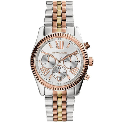 Michael Kors MK5735 Lexington Women's Tri-Tone Watch - SJR London Timepiece