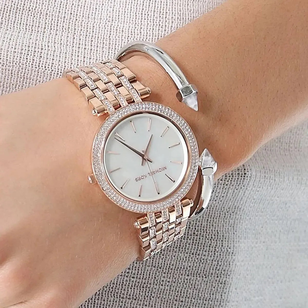Michael Kors MK3220 Darci Women's Rose Gold Watch - SJR London Timepiece