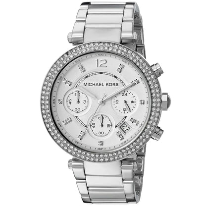 Michael Kors MK5353 Parker Women's Silver Watch - SJR London Timepiece