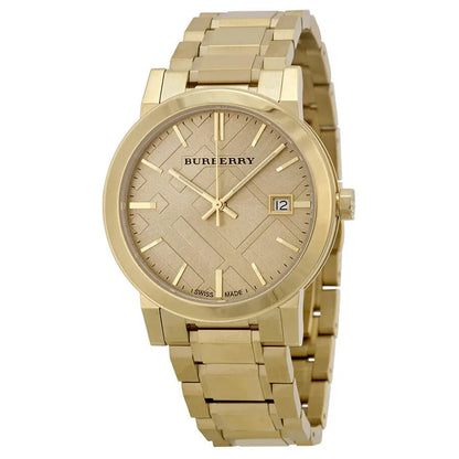 Burberry BU9033 The City Unisex Gold Watch - SJR London Timepiece