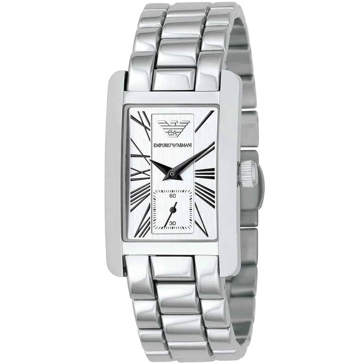 Emporio Armani AR0146 Classic Women's Silver Watch - SJR London Timepiece