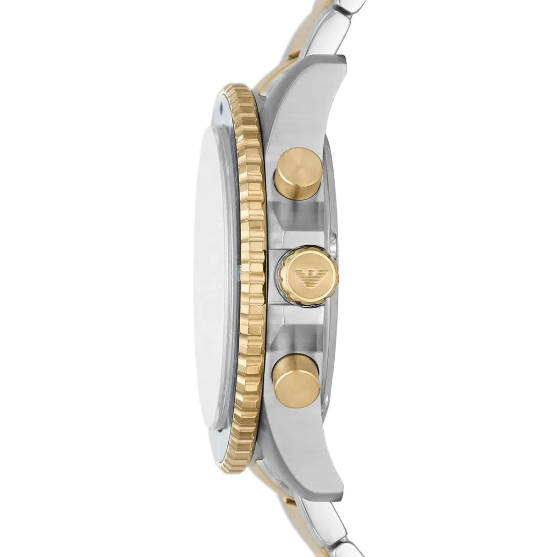 Emporio Armani AR11362 Diver Men's Two-Tone Gold Watch - SJR London Timepiece