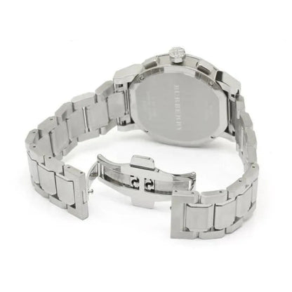 Burberry BU9363 The City Men's Silver & Blue Chronograph Watch - SJR London Timepiece