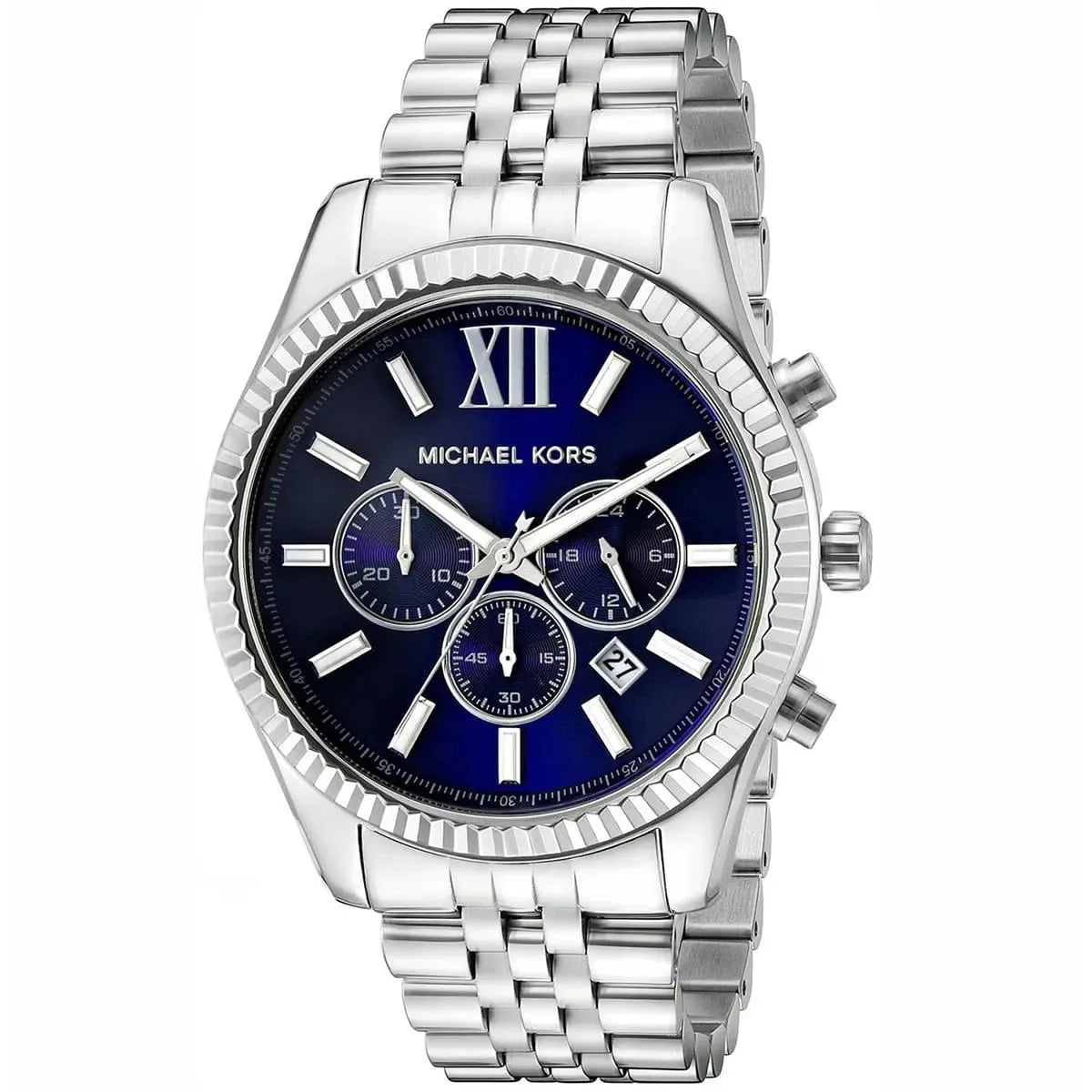 Michael Kors MK8280 Lexington Men's Silver Watch - SJR London Timepiece