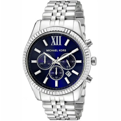 Michael Kors MK8280 Lexington Men's Silver Watch - SJR London Timepiece