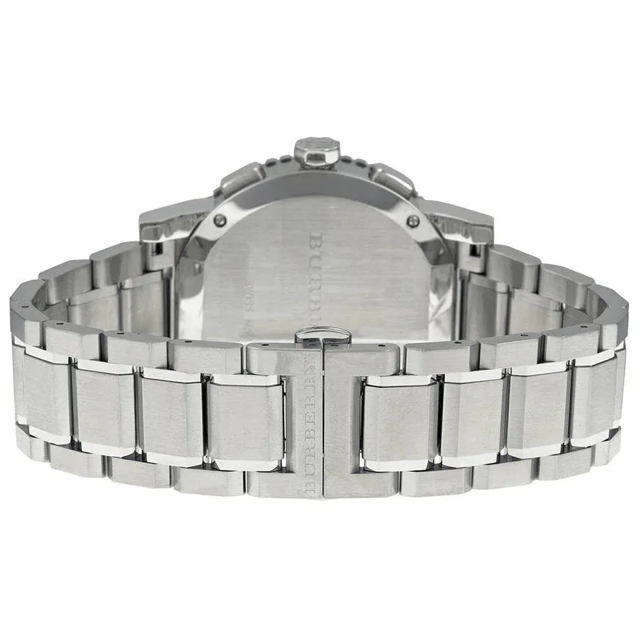 Burberry BU9380 The City Men's Silver & Black Dial Watch - SJR London Timepiece