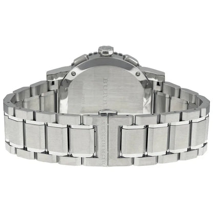 Burberry BU9380 The City Men's Silver & Black Dial Watch - SJR London Timepiece