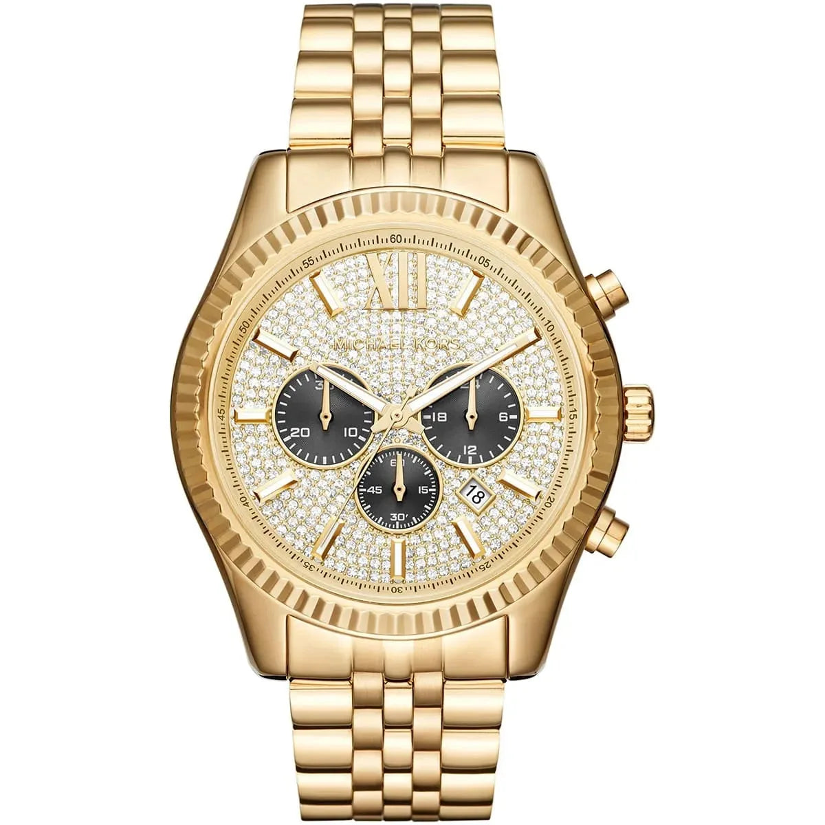 Michael Kors MK8494 Lexington Men's Gold Watch - SJR London Timepiece