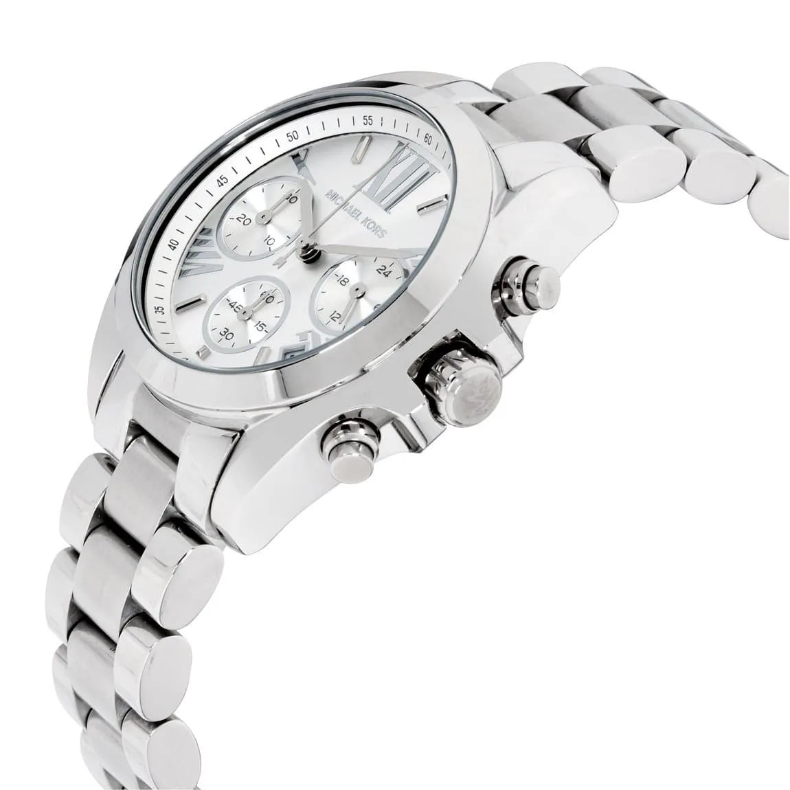 Michael Kors MK6174 Bradshaw Women's Silver Watch - SJR London Timepiece