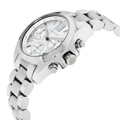Michael Kors MK6174 Bradshaw Women's Silver Watch - SJR London Timepiece