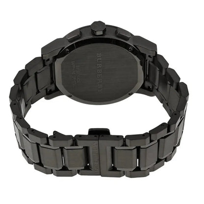 Burberry BU9365 The City Men's Gunmetal & Blue Watch - SJR London Timepiece