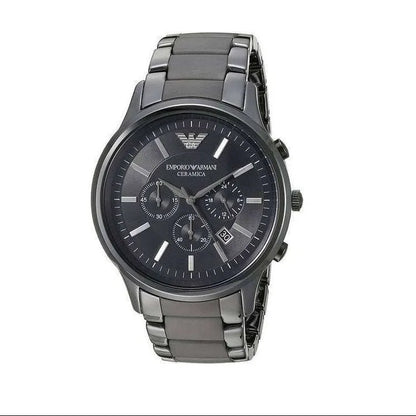 Emporio Armani AR1451 Ceramica Men's Black Ceramic Watch - SJR London Timepiece