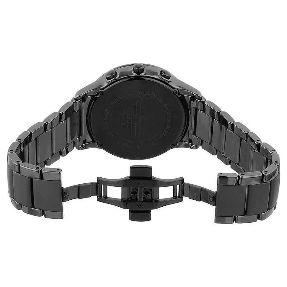 Emporio Armani AR1451 Ceramica Men's Black Ceramic Watch - SJR London Timepiece