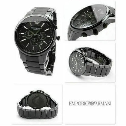 Emporio Armani AR1451 Ceramica Men's Black Ceramic Watch - SJR London Timepiece
