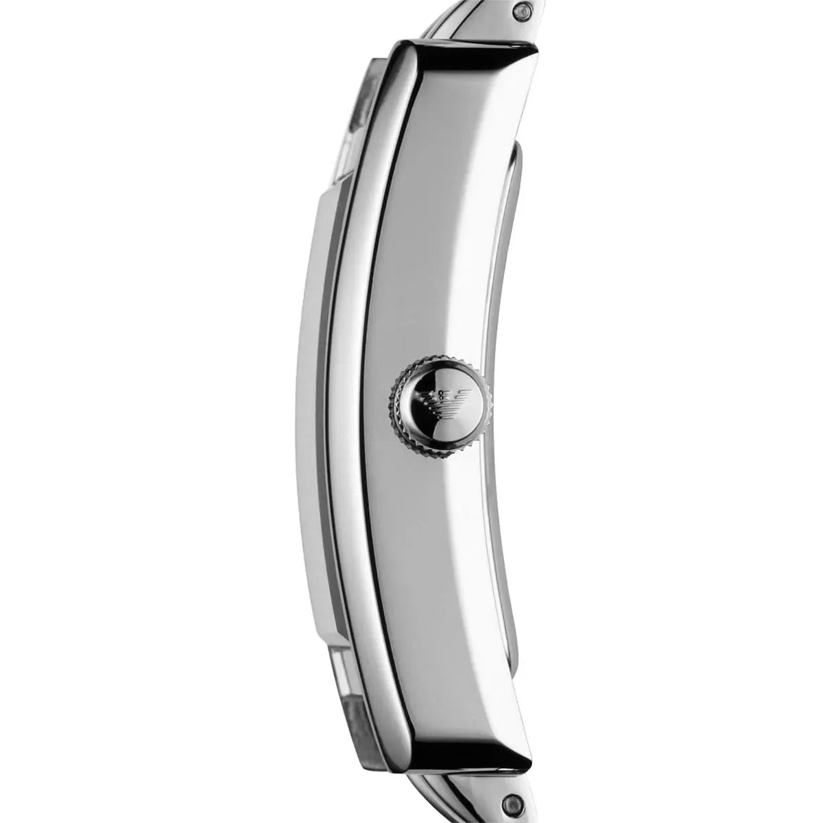 Emporio Armani AR0157 Classic Women's Rectangular Silver Watch - SJR London Timepiece