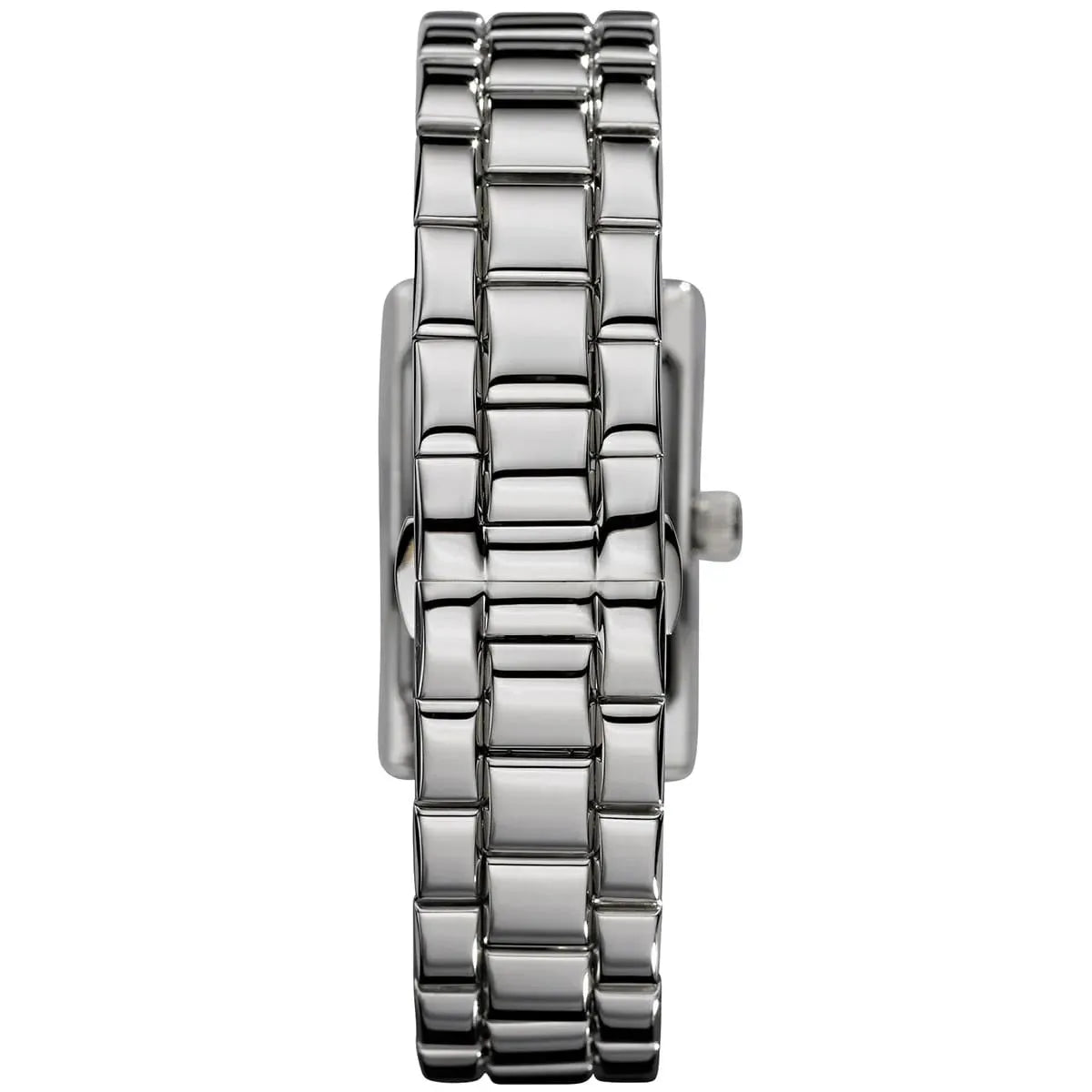 Emporio Armani AR0157 Classic Women's Rectangular Silver Watch - SJR London Timepiece