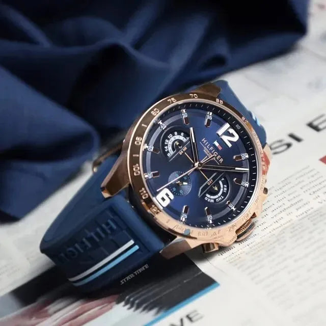 Tommy Hilfiger 1791474 Decker Men's Rose Gold Watch - SJR London Timepiece
