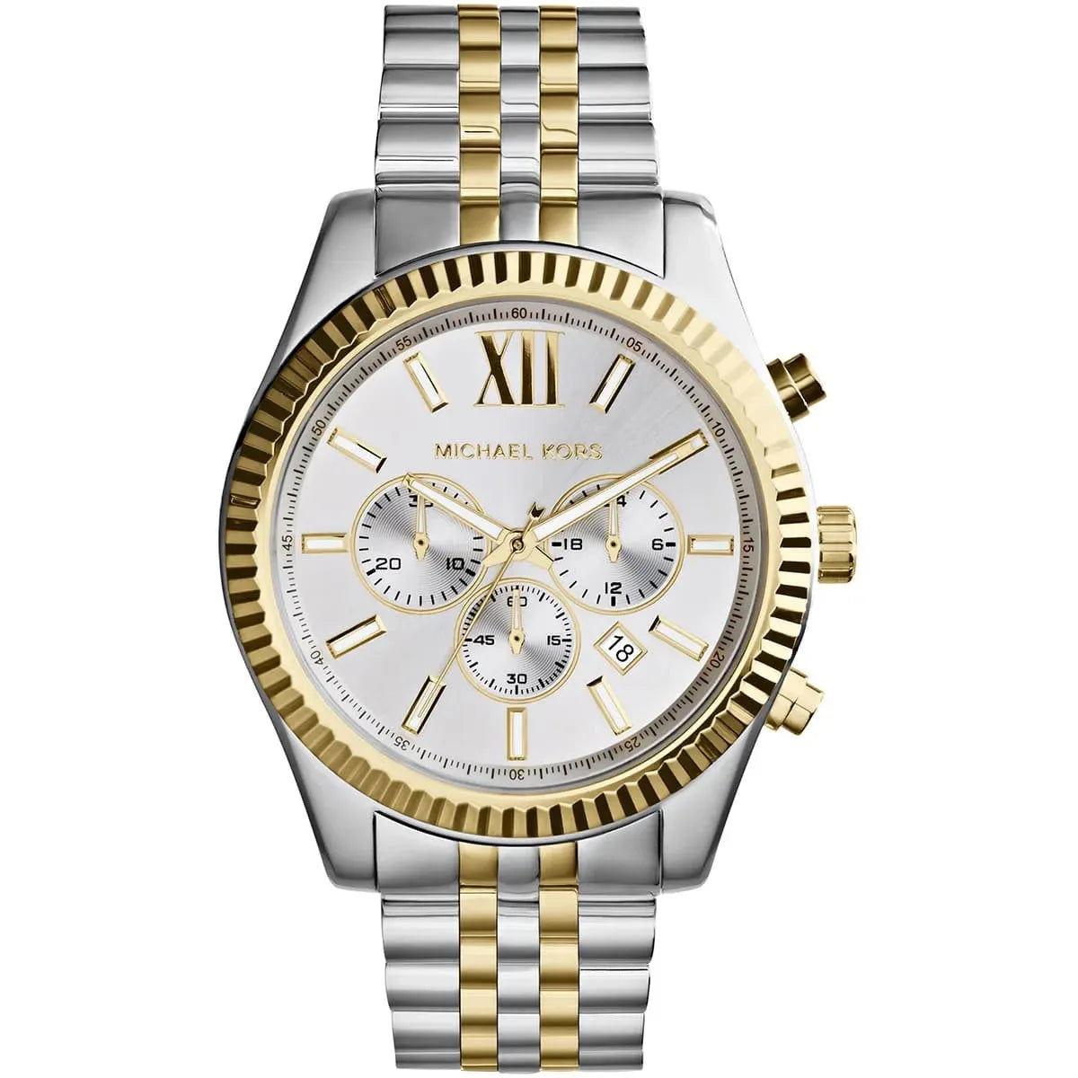 Michael Kors MK8344 Lexington Men's Two-Tone Watch - SJR London Timepiece