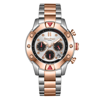 Limited Edition Swan & Edgar Hand Assembled Mechanical Quartz Hybrid Two Tone - SJR London Timepiece