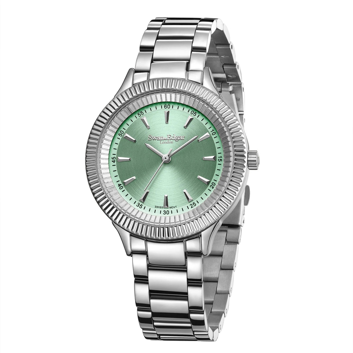 Swan & Edgar Ladies Duet in Steel - SJR London Timepiece