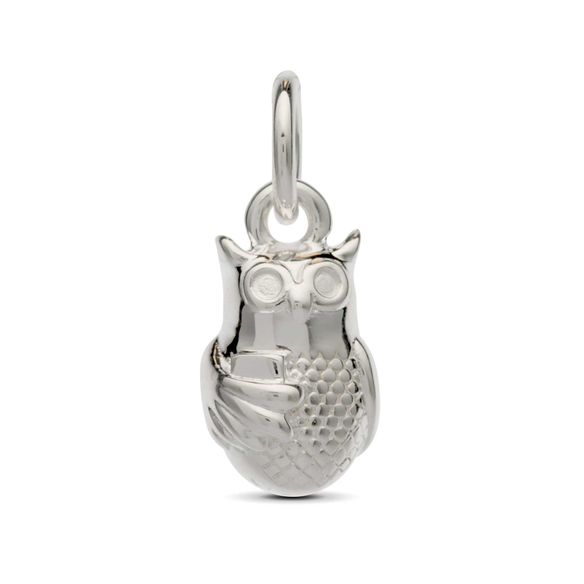 Owl Personalised Silver Charm Scarlett Jewellery
