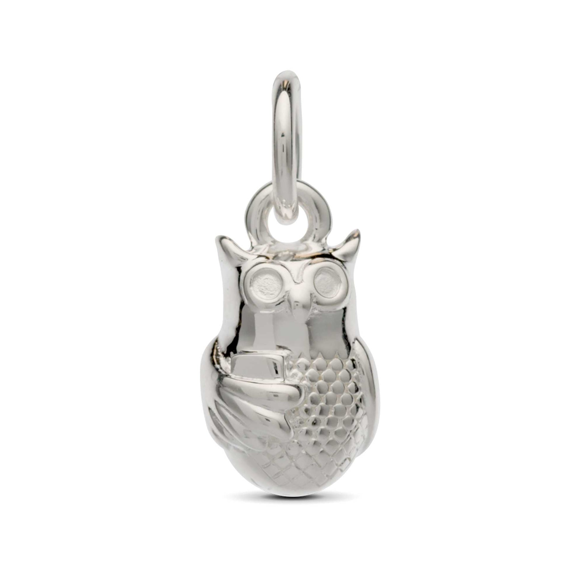 Owl Personalised Silver Charm Scarlett Jewellery