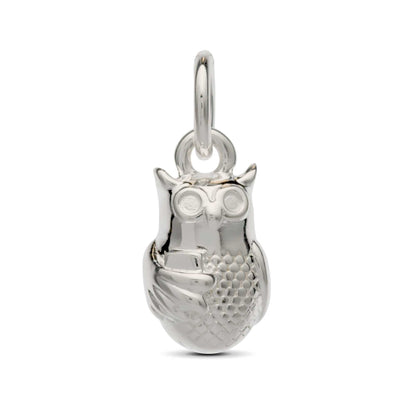 Owl Personalised Silver Charm Scarlett Jewellery