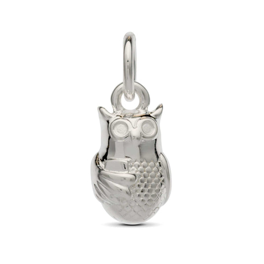 Owl Personalised Silver Charm Scarlett Jewellery