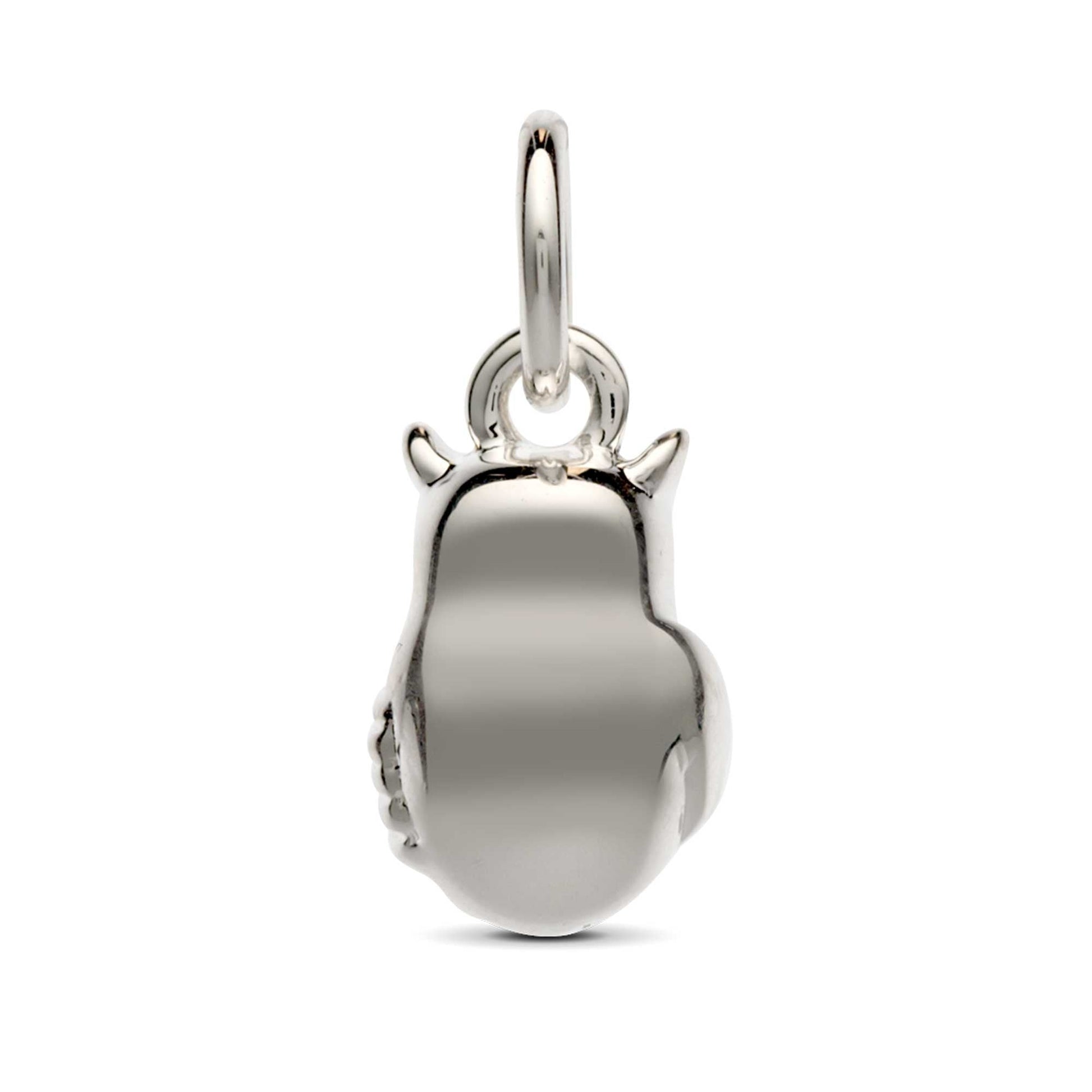 Owl Personalised Silver Charm Scarlett Jewellery