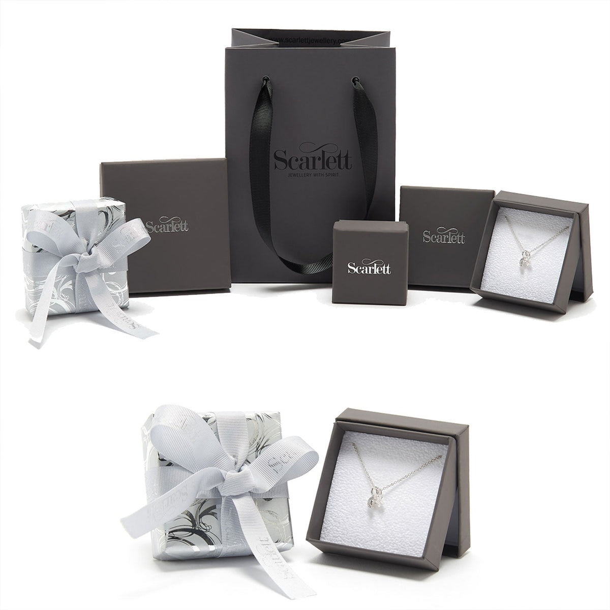 Whippet Silver Dog Charm Scarlett Jewellery