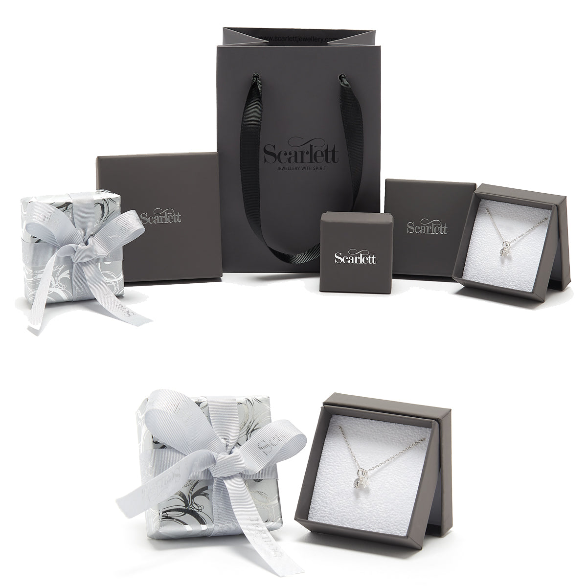 Heart Trace Chain Charm Bracelet Scarlett Jewellery