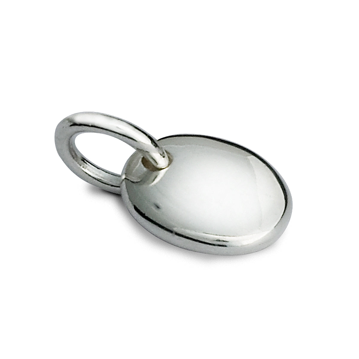 Pebble Personalised Silver Charm Scarlett Jewellery
