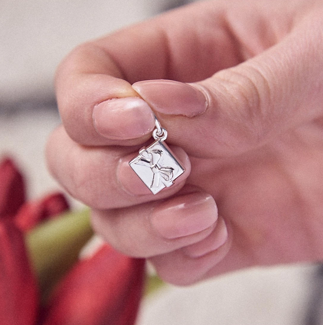 Present Personalised Silver Charm Scarlett Jewellery
