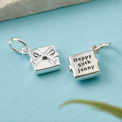 Present Personalised Silver Charm Scarlett Jewellery