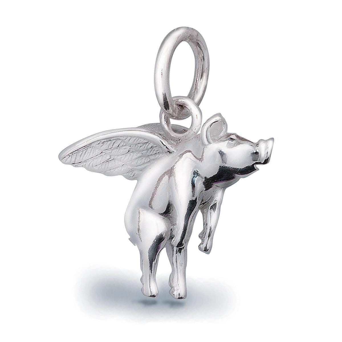 Pigs Might Fly Silver Charm Scarlett Jewellery