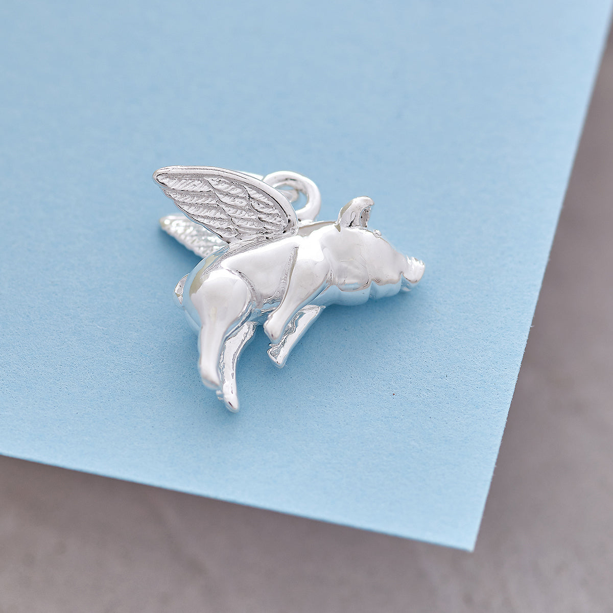 Pigs Might Fly Silver Charm Scarlett Jewellery