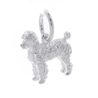 Poodle Silver Dog Charm Scarlett Jewellery