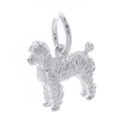 Poodle Silver Dog Charm Scarlett Jewellery
