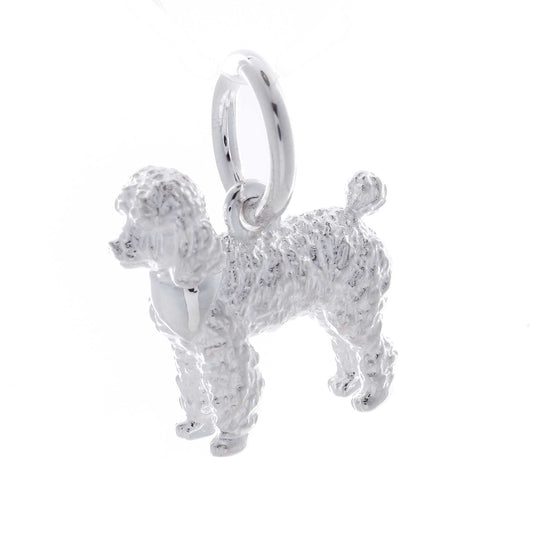 Poodle Silver Dog Charm Scarlett Jewellery