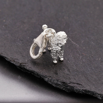 Poodle Silver Dog Charm Scarlett Jewellery