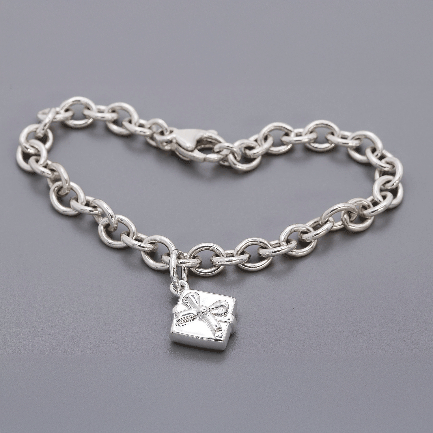 Present Personalised Silver Charm Scarlett Jewellery