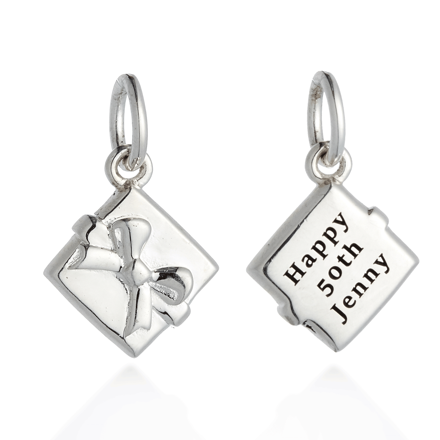 Present Personalised Silver Charm Scarlett Jewellery