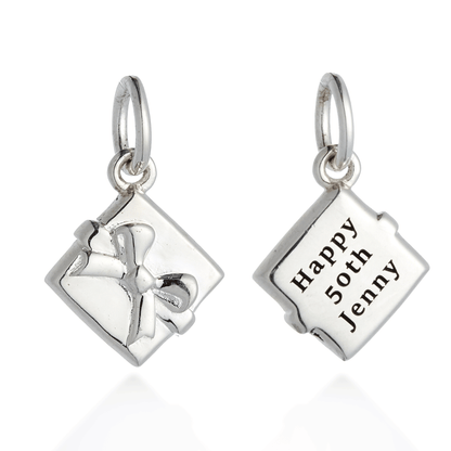 Present Personalised Silver Charm Scarlett Jewellery